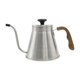 thumbnail image 2 of Tetera Cafetera Tetera Contenedor 1.2L Mango de madera de acero inoxidable Vierta sobre cafetera Hervidor de café para oficina Hogar Bar Café, 2 of 8