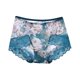 thumbnail image 1 of Puntoco Bragas para mujer de cintura alta con estampado de flores y encaje, cintura media, alta elasticidad, realce de glúteos, culturismo, 1 of 3