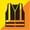 Yellow With Orange Trim, variant on KwikSafety (Charlotte, NC) CLASSIC SUPREME Safety Vest (10 Pockets) Class 2 ANSI OSHA High Visibility Reflective Heavy Duty Mesh Zipper Hi Vis Construction Work HiViz | Yellow Black Orange Small