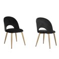 thumbnail image 1 of Sophie Dining Chair, Set of 2, Black, 1 of 7