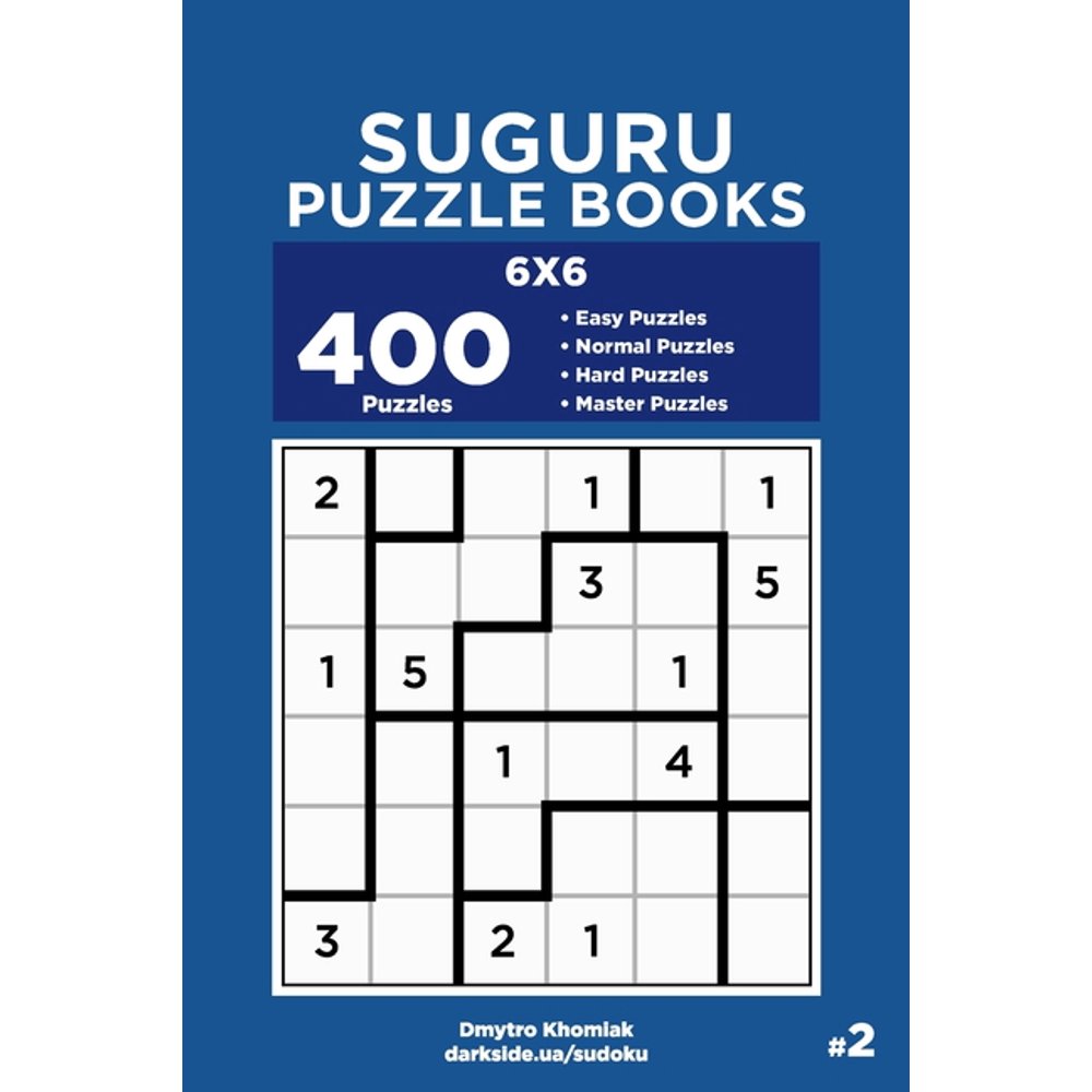 Suguru Puzzle Books Suguru Puzzle Books 400 Easy to Master Puzzles