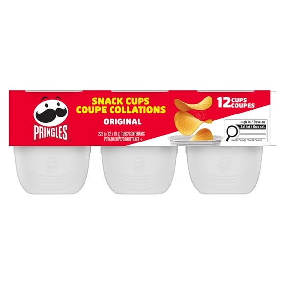 Pringles Snack Stacks Original Potato Chips, 12 x&nbsp;19&nbsp;g
