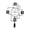 White 25cmx40cm, variant on jifeng Wall Clock with Swing Pendulum Classroom Dorm Analog Clock School No Ticking White 30cmx50cm