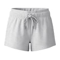 thumbnail image 5 of YVNAURA Women's High Waisted Athletic Shorts with Pockets, 2026 Summer Elastic Waist Quick Dry Running Shorts for Women, Loose Fit Stretchy Gym Workout Shorts for Outdoor Sports,Light Ashy,L, 5 of 6