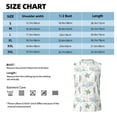 thumbnail image 5 of Lsque Whale And Turtle Print Men's Cotton Blend Sleeveless Muscle Shirts (S-3XL)- Moisture Wicking, Odor Protection, UPF 30+,3X-Large, 5 of 8