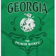 thumbnail image 2 of GA Georgia Cutie Southern Peach State Women's Plus Size Graphic Tee Brisco Brands 2X, 2 of 3