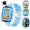 blue*1, variant on FITORA Kids Smart Watch for Healthy Growth, 1.83" IPS Touch Scree, Fitness Tracker Pedometer Sleep Monitor, Camera Flashlight, 15-Day Standy By, for Boys Girls 4-12 Years Old, Black