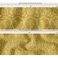 thumbnail image 6 of Soimoi Upholstery Fabric for Sofa, Chairs & Outdoor Dcor, Water-Resistant Home Dcor Fabric by the Yard, 56" Wide, Leaves Print, Yellow, 6 of 7