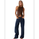 thumbnail image 4 of Chaleco de Mujer Sin Mangas, Cuello Redondo, Corte Ajustado, Acanalado, con Botones, Color Café, Talla M, 4 of 10
