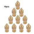 thumbnail image 2 of MK8 Brass Extruder Nozzle, M6 Thread Gold Extruder Nozzle, For 3D Printer 3D Printer CR-10 A8, 2 of 8