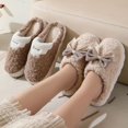 thumbnail image 4 of Zapatillas de algodón para mujer nuevas de lana de otoño e invierno más zapatillas de algodón de terciopelo para el hogar zapatillas de algodón cálidas para parejas de suela gruesa para hombres, 4 of 5
