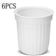 thumbnail image 2 of Elf - Macetero de riego para hierbas, color blanco, juego de 6 maceteros de almacenamiento de agua con riego automático para uso interior y exterior, 2 of 4