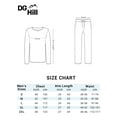 thumbnail image 4 of DG Hill Pajama Set, 2 Piece Sleepwear Set for Men, Henley Top and PJ Pants, 4 of 8