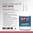 thumbnail image 6 of Red Line 5W30 Full Synthetic Motor Oil, 1 Quart (Pack of 6), 6 of 9