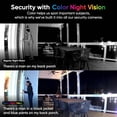 thumbnail image 3 of Restored WYZE Security Camera Outdoor, Cam OG 1080p HD Camera for Home Security Indoor Camera, Color Night Vision, Spotlight, 2-Way Audio, Cloud & Local Storage, Black, 3 of 10