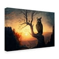 thumbnail image 4 of Canvas Wall Art - Ray Heere 'Woodland Animals 12' Wall Art for Living Room, Bedroom, or Office Décor by Trademark Fine Art - 24 x 16 Inches, 4 of 4