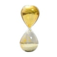 thumbnail image 1 of GUOOL Hourglass 10 Mins Modern Creative Desk Timer Sand Timer for Home Desk Office Golden, 1 of 9