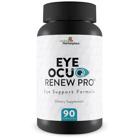Eye Ocuo Renew Pro - Eye Health Support - Promote Healthy Vision Day & Night with Vision Supplements - Help Reduce Eye Strain, Eye Pressure, Blurred Vision with Pro Vision Vitamins, Minerals, & Herbs