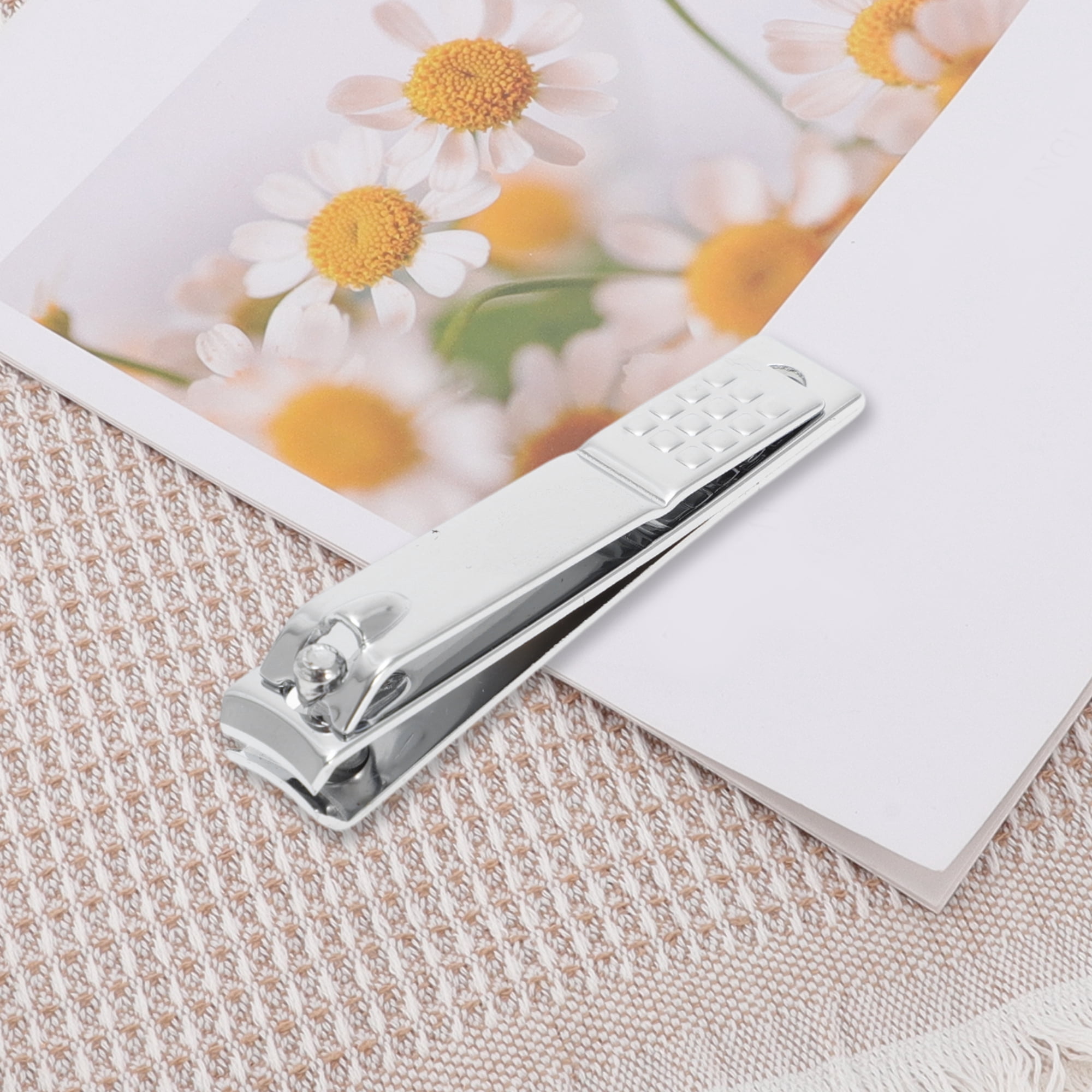 Unique Bargains 6pcs Nail Clippers Set for Toenails and Fingernails 2.36"
