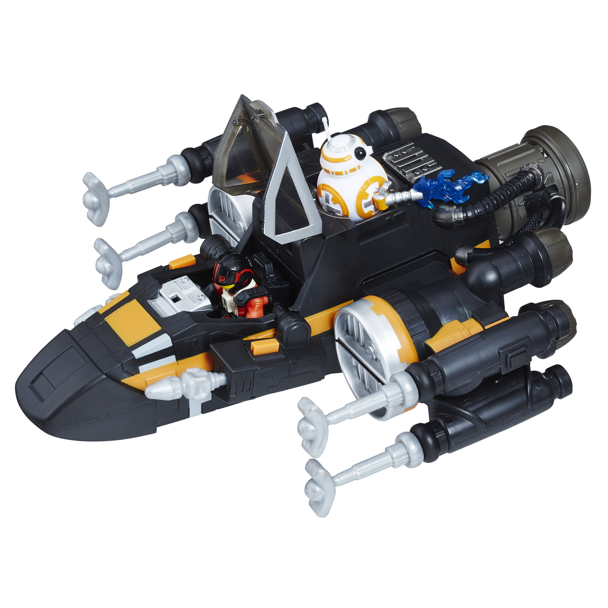 Star Wars Galactic Heroes Poe's Boosted x-Wing Fighter