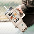 thumbnail image 4 of Best Mom Ever Gifts - Christmas Gifts For Mom From Daughter, Son - Birthday, Mothers Day, Christmas Presents For Mama - New Moms Gift For Women - 40oz Tumbler With Handle Straw, 4 of 6