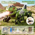 thumbnail image 2 of Dinosaur Remote Control Car Eight Wheel Sound Controlled Toy With Realistic Spray Function High Capacity Battery Motion Sensor Control For Indoor And Outdoor Car Tracks for Kids Ages 8-12 Jumping Cars, 2 of 4