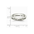 thumbnail image 2 of Stainless Steel 4mm Polished Band Ring - Size 9, 2 of 2
