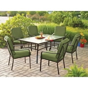 Mainstays Braddock Heights Ii 7 Piece Patio Dining Set Seats 6