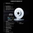 thumbnail image 3 of R1 Concepts Carbon Coated Disc Brake Rotor Set with Euro Ceramic Pads WDTN1-59003, 3 of 4