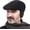 Earflap Style-grey, variant on Ivy Cap for Men Retractable Invisible Earflap Caps Warm Outdoor Ear Cover Blend Beret Flat Newsboy Hats