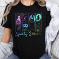 thumbnail image 3 of Unisex Horror Night, Cat Witch Graphic T-Shirt, Sizes S-5XL, Tbun Men's And Women's Graphic Tee 100% Cotton by TBun, Full Sizes S-5XL, 3 of 5