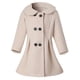 thumbnail image 1 of Gibobby Blusas Manga Larga Niñas Abrigo de lana para niños y niñas, abrigo cálido de invierno, chaqueta para niños, prendas de vestir, ropa （Beige， 3-4 Años), 1 of 4