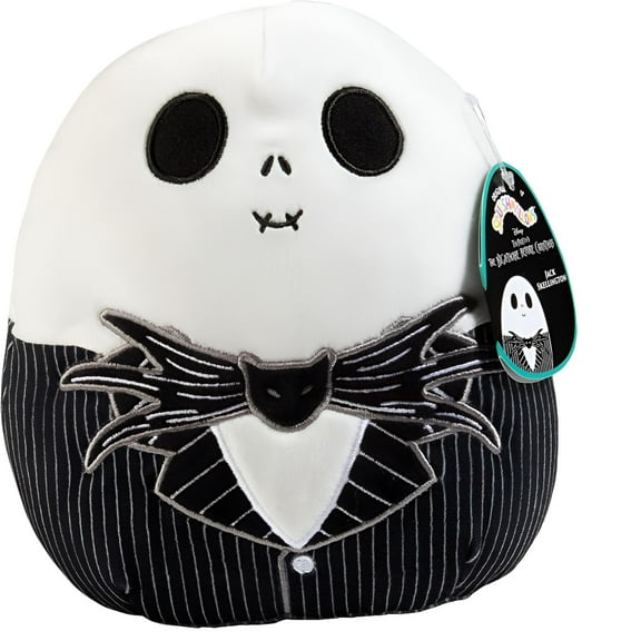 Squishmallows Official Kellytoy 7 Inch (Jack Skellington Nightmare Before Christmas)