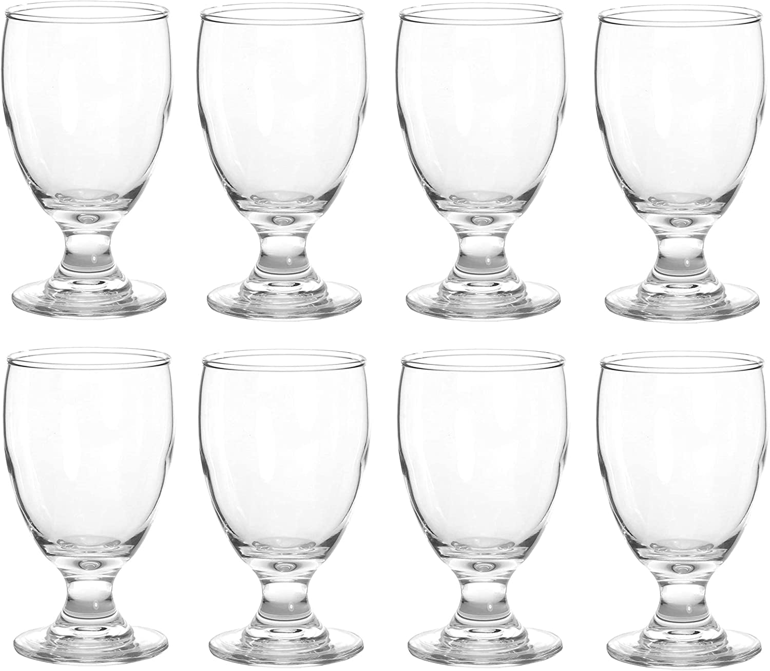 ZOOFOX Set of 6 Wine Glasses, 10 oz Colored Glass Goblet with  Diamond Pattern, Embossed High Clear Glassware for Party and Wedding  (Multi-Colors): Goblets & Chalices