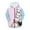Cartoon Cats Pink Blue, variant on POLERO Girls Cute Graphic Print Zip Up Hoodies with Pocket Cartoon Cats Pink Blue Print Comfort Soft Hooded Sweatshirts Winter Warm Fleece Jacket 6-7 Years