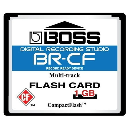 1GB Boss Roland BR-CF CompactFlash CF Memory Card for BR-600, BR-864, BR-900CD, (Best Cf Memory Card)