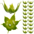 thumbnail image 2 of FELTECHELECTR 100 piezas de cálices de flores artificiales, cálices de plástico, receptáculos de flores de plástico, receptáculos de cálices para flores de bricolaje, 2 of 5