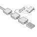 thumbnail image 3 of Jesco Lighting KIT-RZ-T12-SQ2-30-SV 12 in. Dimmable Radianz Track - Silver, 3 of 4