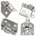 10 Pcs Automatic Closing Hinge Garage Door Small Hinges Double Spring