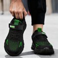 thumbnail image 6 of Djtdsds Kids Breathable Mesh Sneakers Adjustable Strap Lightweight Running Shoes Size:9.5-10 Years, 6 of 7