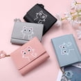 thumbnail image 6 of Korean-Style Cute Cartoon Polyester Women's Wallet with Multiple Card Slots and Photo Slot, 6 of 9