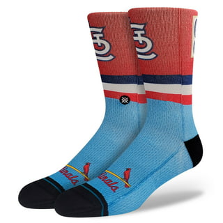 MLB Compression Socks, St. Louis Cardinals - Classic Stripe L/XL