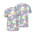 thumbnail image 6 of Rocae Sea Turtles for Breathable Men's Baseball T-Shirt Fashionable Casual Baseball Jersey, Moisture-wicking Sportswear XX-Large, 6 of 9