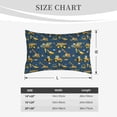 thumbnail image 2 of Salouo Modern Excavator Print Print Pillow Case Cover,Wrinkle-Free Bed Pillow Cover Pack of 1 Home Decor Fade-Resistant and Stain-Resistant ,Pillows Not Included -14"x20", 2 of 8