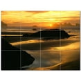 thumbnail image 1 of Sunset Picture Ceramic Tile Mural Kitchen Backsplash Bathroom Shower 405996-M43, 1 of 3