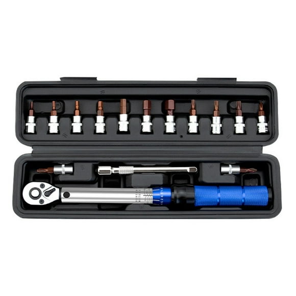 Quick-release Torque Wrench High Precise Torque Preset Wrenches 2-24N.m Torque Adjustable 1/4inch Ratchet Wrench Bike