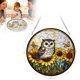 thumbnail image 5 of Atrapasueños acrílico para ventana | Rompecabezas DIY estilo vidriera para decoración del hogar | Proyector de luz de doble cara | Decoración musical para pared o puerta de sala de estar o dormitorio, 5 of 9