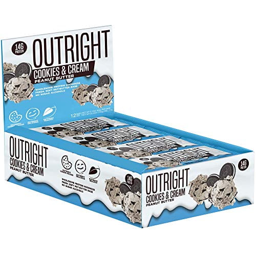 Outright Bar - Whole Food Protein Bar - 12 Pack - MTS Nutrition (Peanut Butter Cookies & Cream)