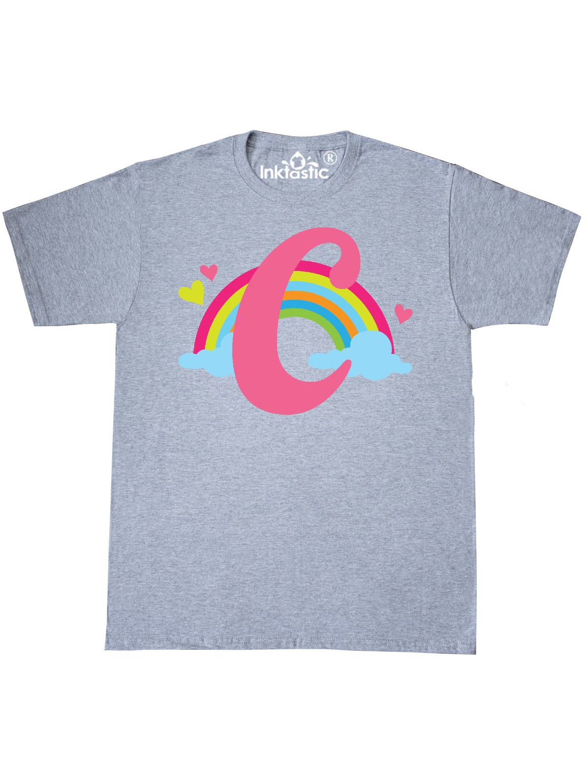 Inktastic Monogram Letter C Rainbow 