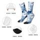 thumbnail image 5 of Balery Flower Calcetas Largas con Estampado para Hombre y Mujer – Suaves y Transpirables, Talla Única (US 5-11), 5 of 6